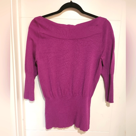Sweet Pea Purple Sweater - Picture 2 of 6